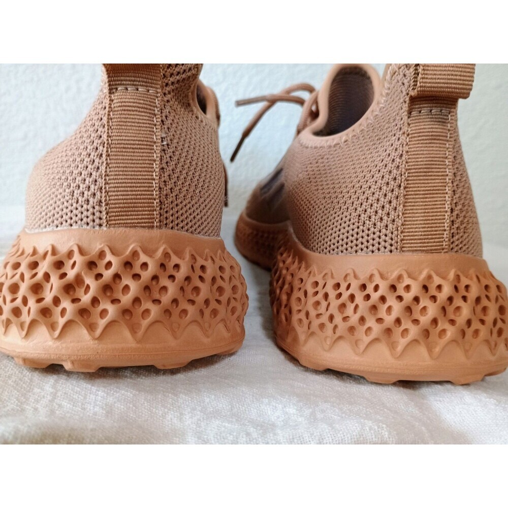 Cuccoo Brand Light Tan/ Pink Women's Athletic Sneakers Size 6.5 - Picture 4 of 5